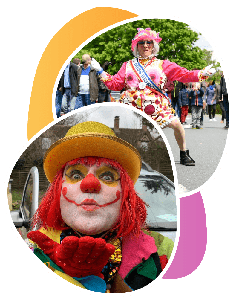 Des personnages hauts en couleur